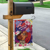 Samoa Father's Day Garden Flag Happy Father And Child