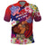 Personalised Samoa Father's Day Polo Shirt Happy Father And Child