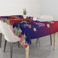 Samoa Father's Day Tablecloth Happy Father And Child