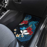 Hawaii Butterfly Car Mats Kanaka Maoli Mix Hibiscus