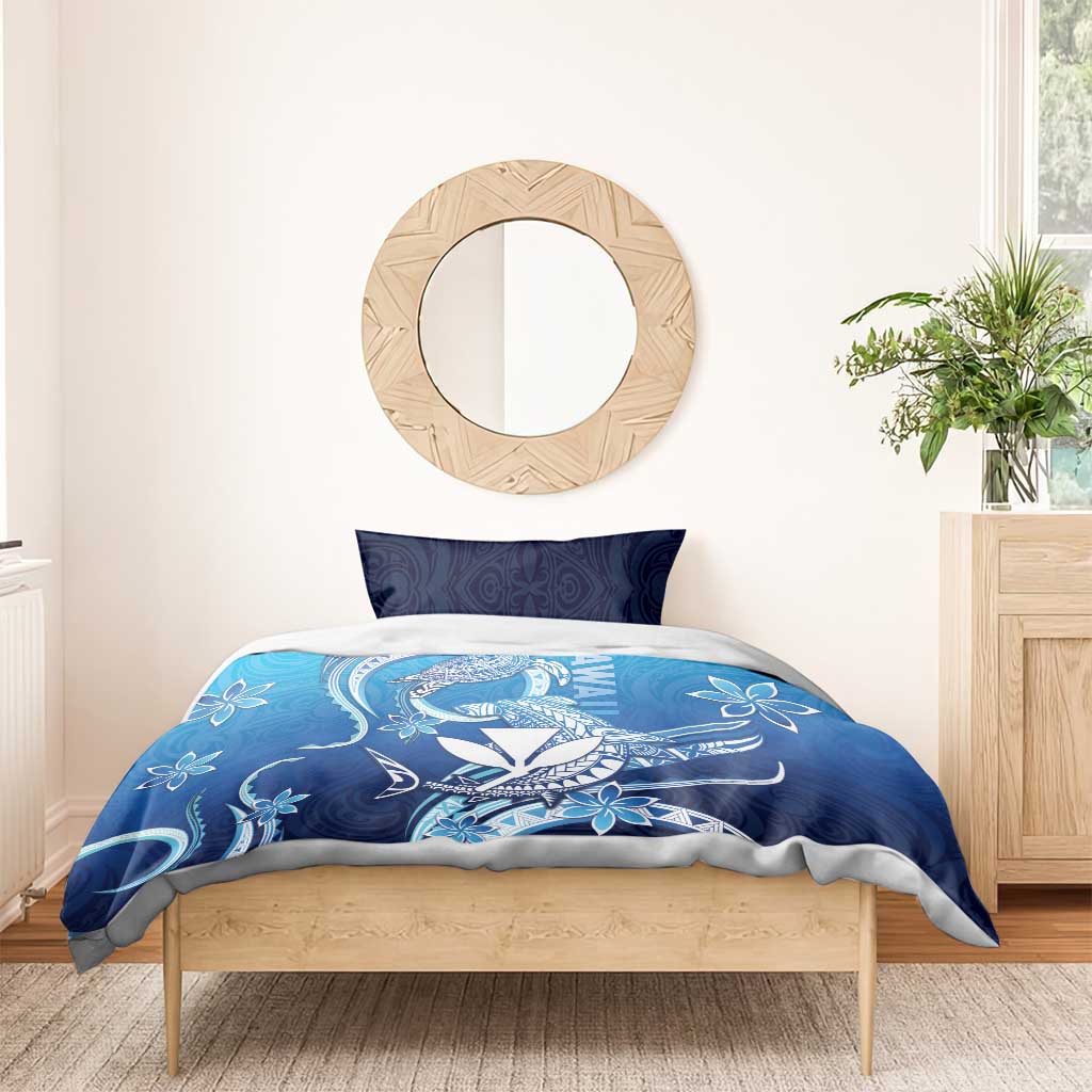 Hawaii Bedding Set Turtle With Hammerhead Shark Oceanic DT04 - Polynesian Pride