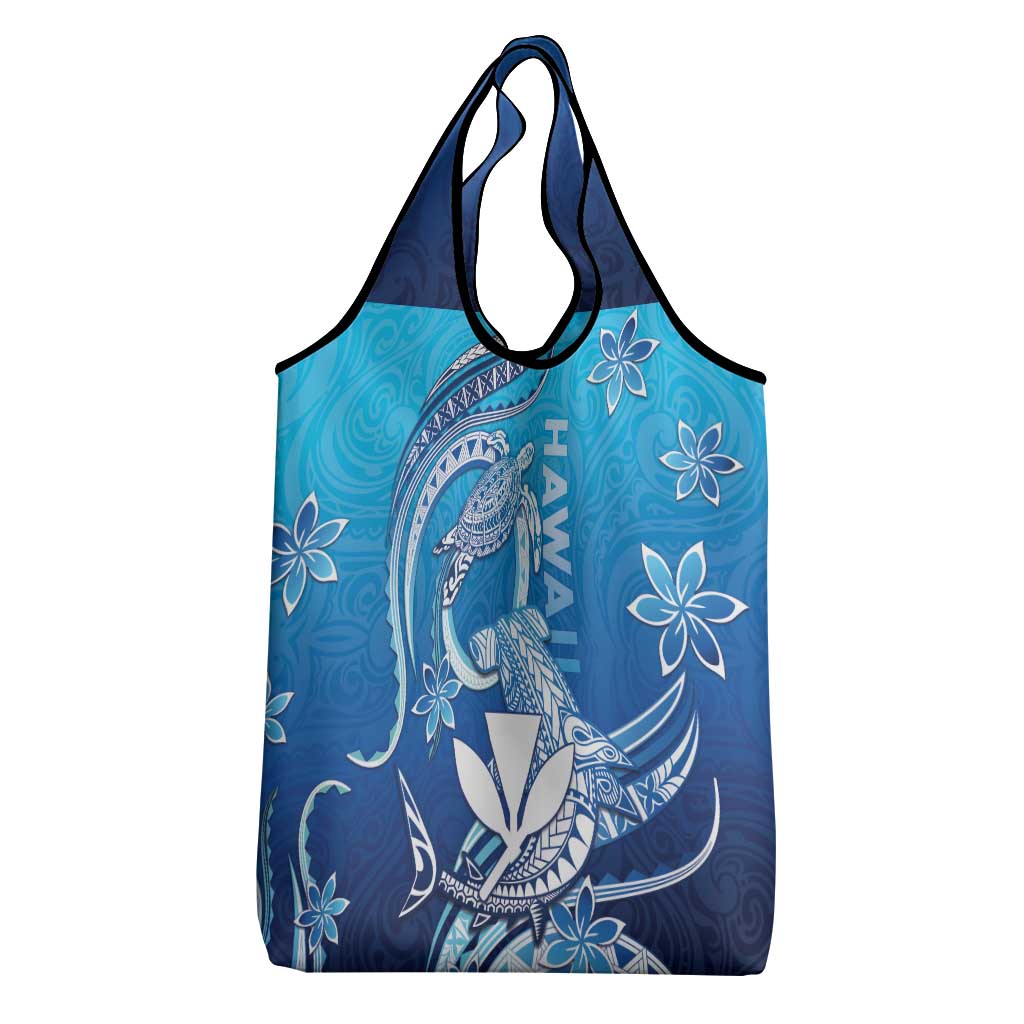 Hawaii Grocery Bag Turtle With Hammerhead Shark Oceanic