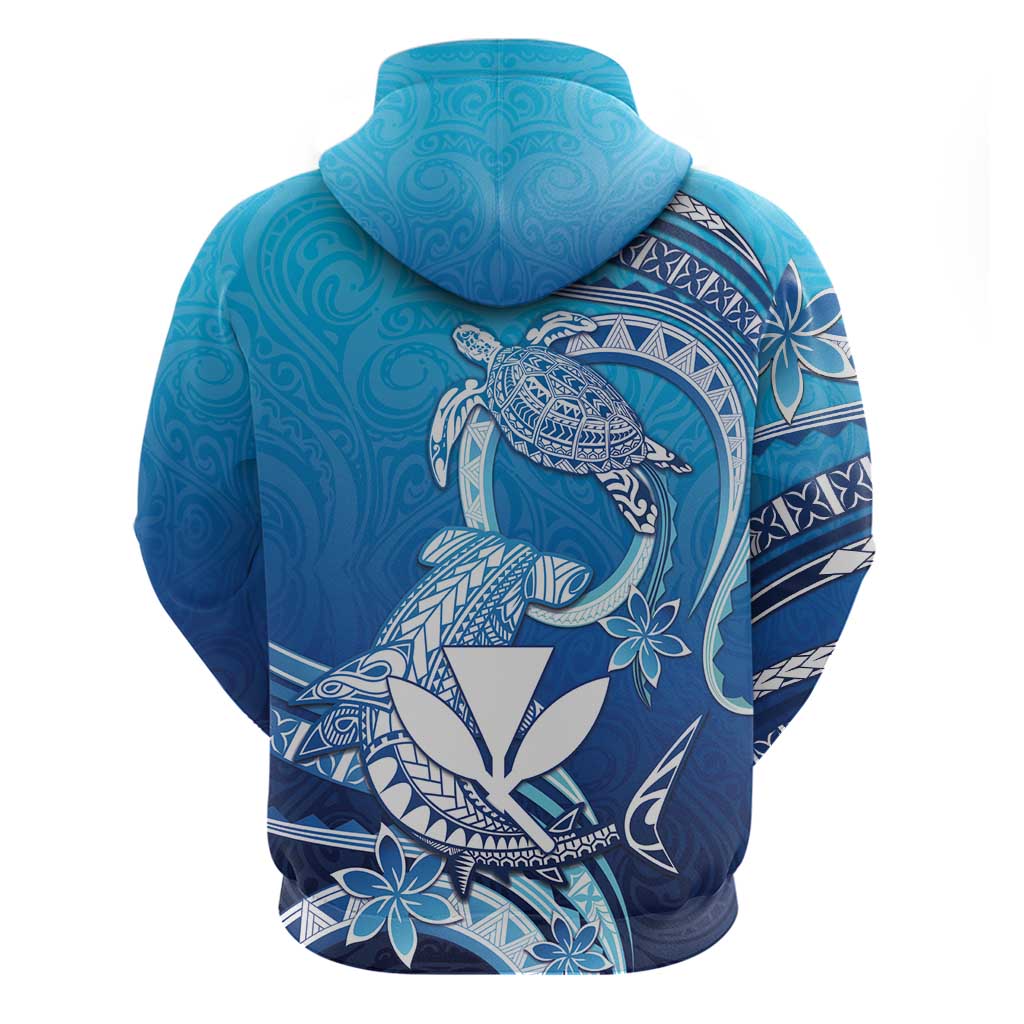 Hawaii Hoodie Turtle With Hammerhead Shark Oceanic