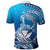 Hawaii Polo Shirt Turtle With Hammerhead Shark Oceanic