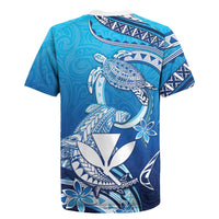Hawaii Rugby Jersey Turtle With Hammerhead Shark Oceanic