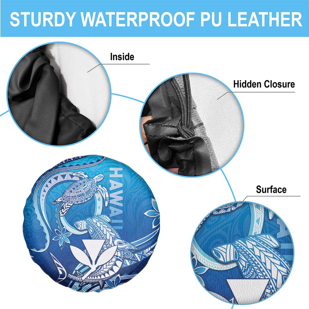 Hawaii Spare Tire Cover Turtle With Hammerhead Shark Oceanic