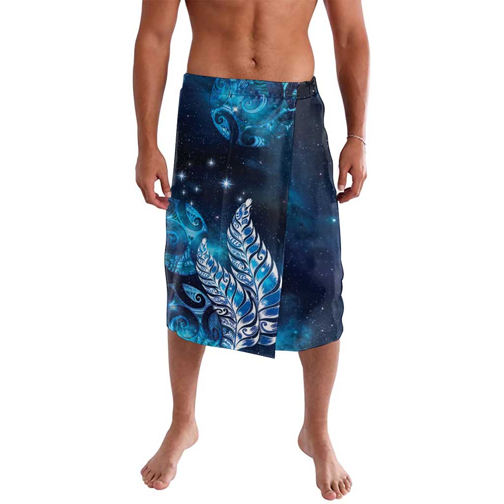 New Zealand Matariki Lavalava Maori Koru Mix Silver Fern