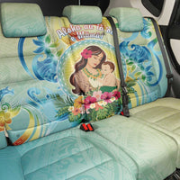 Hawaii Mother's Day Back Car Seat Cover I Love You Mom