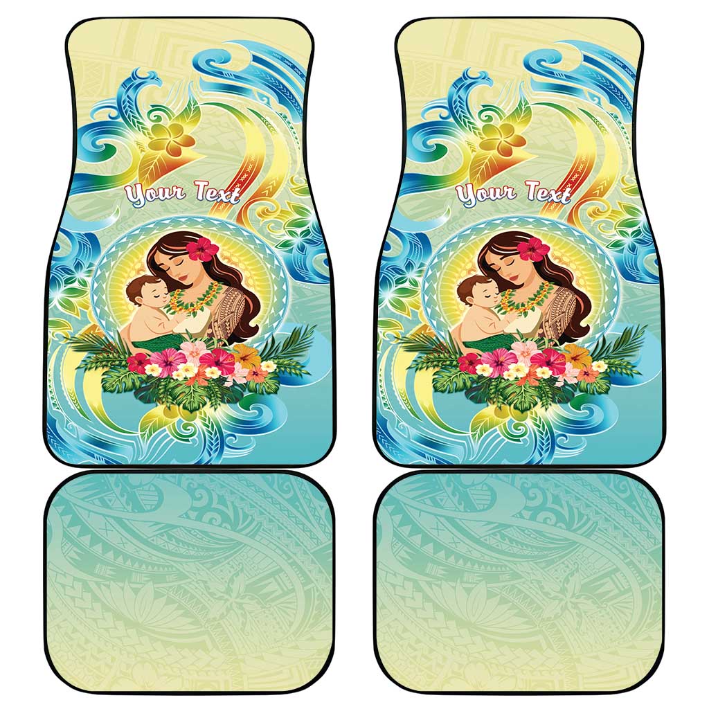 Hawaii Mother's Day Car Mats I Love You Mom