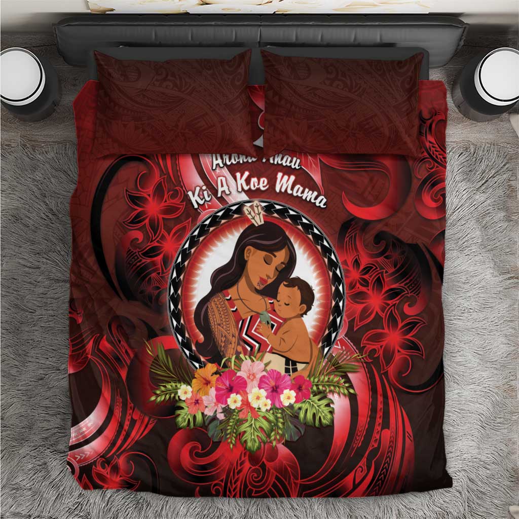 New Zealand Mother's Day Bedding Set I Love You Mom