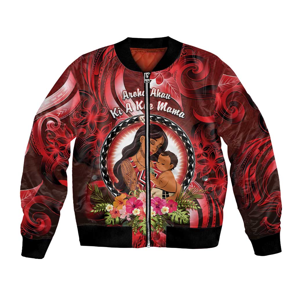 Personalised New Zealand Mother's Day Bomber Jacket I Love You Mom