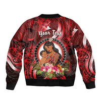 Personalised New Zealand Mother's Day Bomber Jacket I Love You Mom