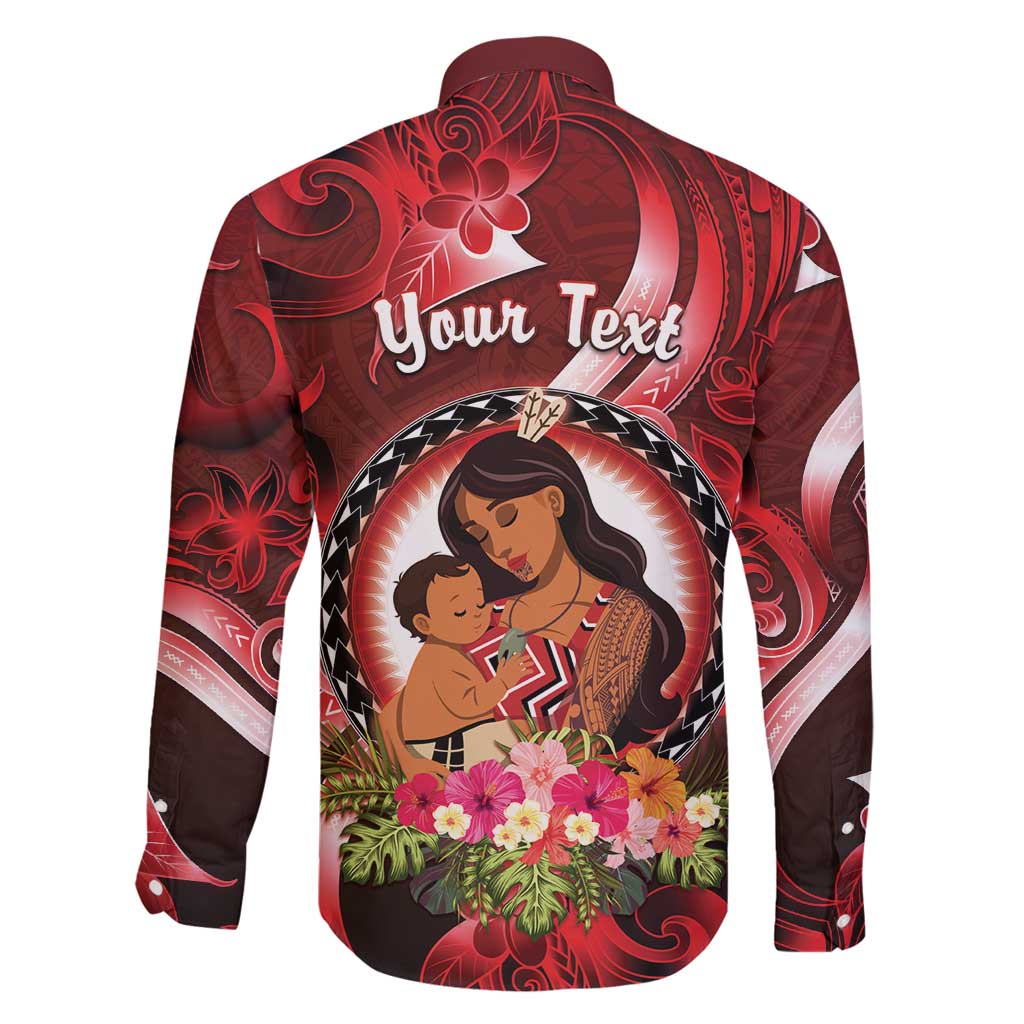 Personalised New Zealand Mother's Day Family Matching Summer Maxi Dress and Hawaiian Shirt I Love You Mom DT04 - Polynesian Pride