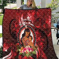 New Zealand Mother's Day Quilt I Love You Mom