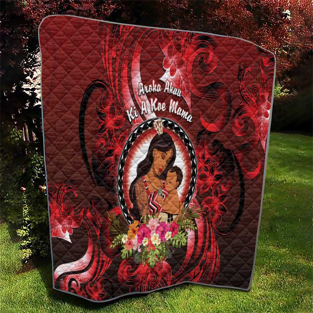 New Zealand Mother's Day Quilt I Love You Mom