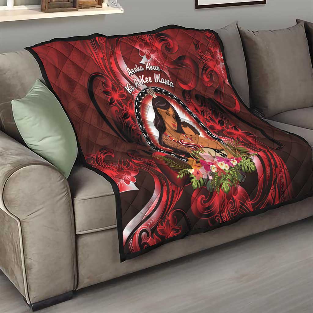 New Zealand Mother's Day Quilt I Love You Mom