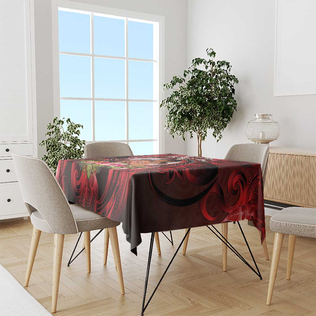 New Zealand Mother's Day Tablecloth I Love You Mom