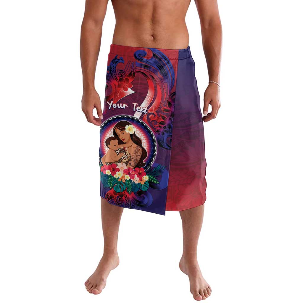 Personalised Samoa Mother's Day Lavalava I Love You Mom