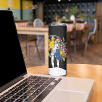 Filipinos Lapu-Lapu Hero Philippines Skinny Tumbler Hibiscus Flowers Style