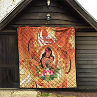 Tonga Mother's Day Quilt I Love You Mom