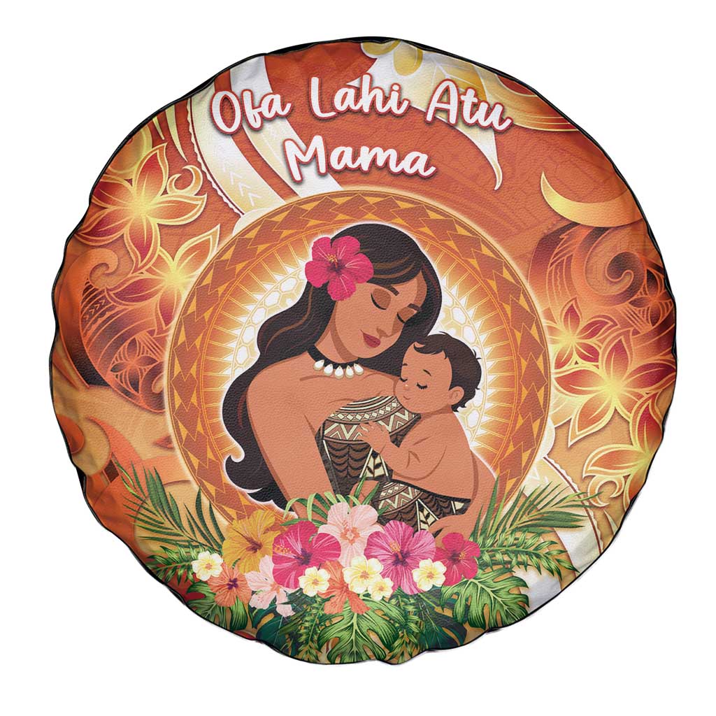 Tonga Mother's Day Spare Tire Cover I Love You Mom
