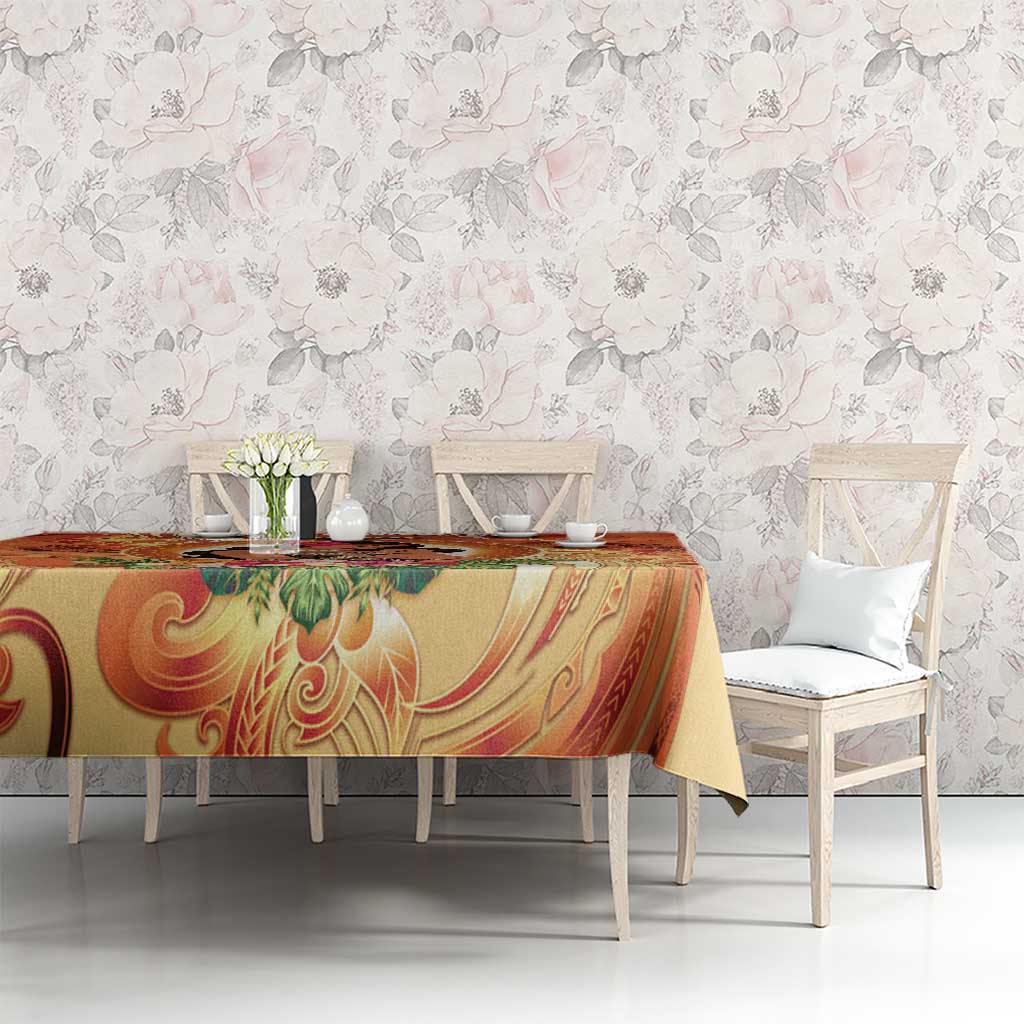 Tonga Mother's Day Tablecloth I Love You Mom