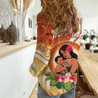 Personalised Tonga Mother's Day Women Casual Shirt I Love You Mom