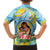 Personalised Fiji Mother's Day Family Matching Puletasi and Hawaiian Shirt I Love You Mom