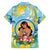Personalised Fiji Mother's Day Family Matching Puletasi and Hawaiian Shirt I Love You Mom