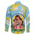 Personalised Fiji Mother's Day Family Matching Puletasi and Hawaiian Shirt I Love You Mom