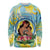 Personalised Fiji Mother's Day Long Sleeve Shirt I Love You Mom