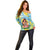 Personalised Fiji Mother's Day Off Shoulder Sweater I Love You Mom