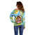 Personalised Fiji Mother's Day Off Shoulder Sweater I Love You Mom