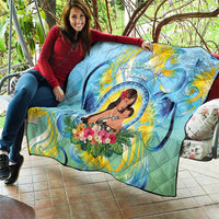 Fiji Mother's Day Quilt I Love You Mom