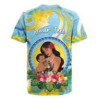 Personalised Fiji Mother's Day Rugby Jersey I Love You Mom
