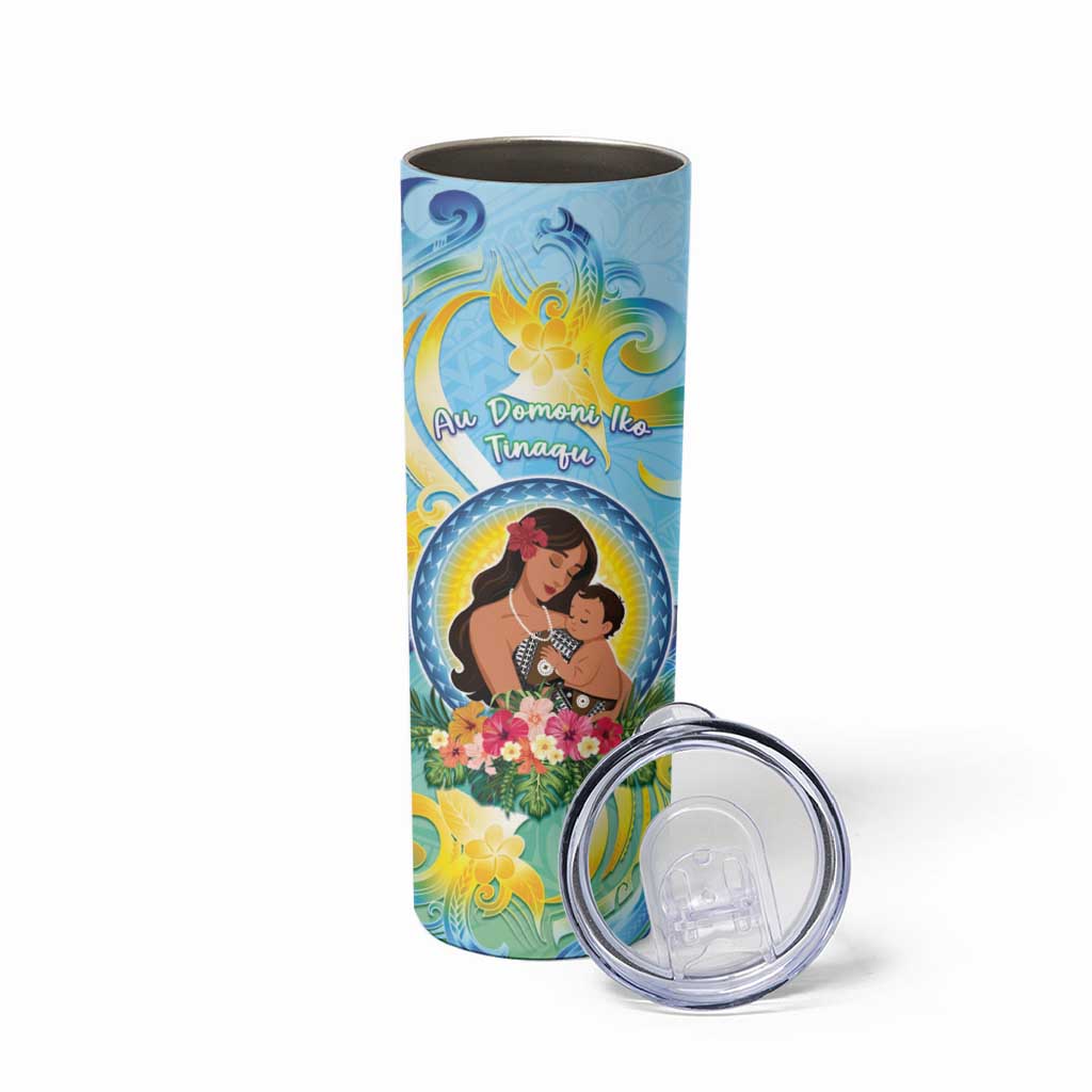 Personalised Fiji Mother's Day Skinny Tumbler I Love You Mom