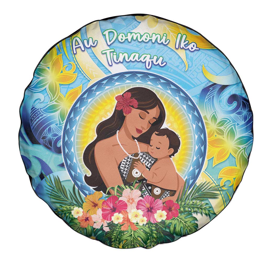 Fiji Mother's Day Spare Tire Cover I Love You Mom