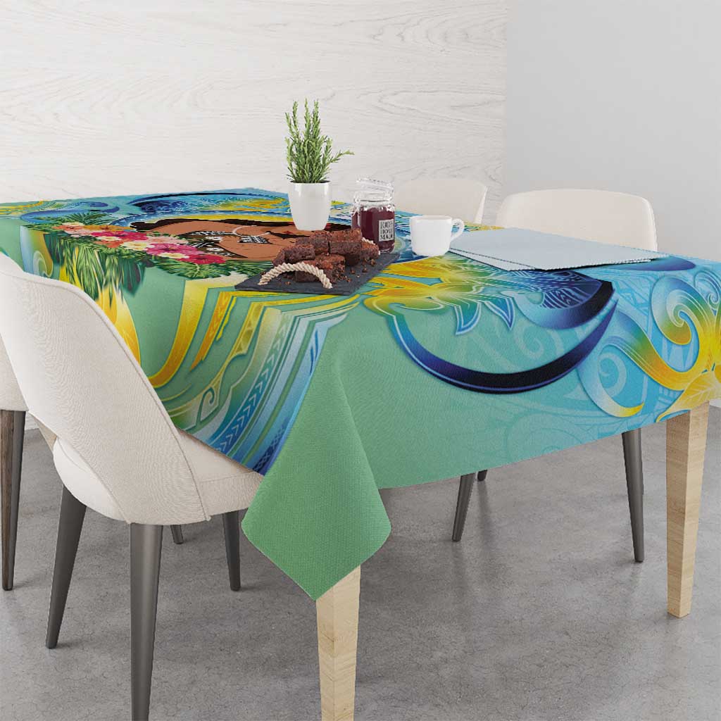 Fiji Mother's Day Tablecloth I Love You Mom DT04 - Polynesian Pride