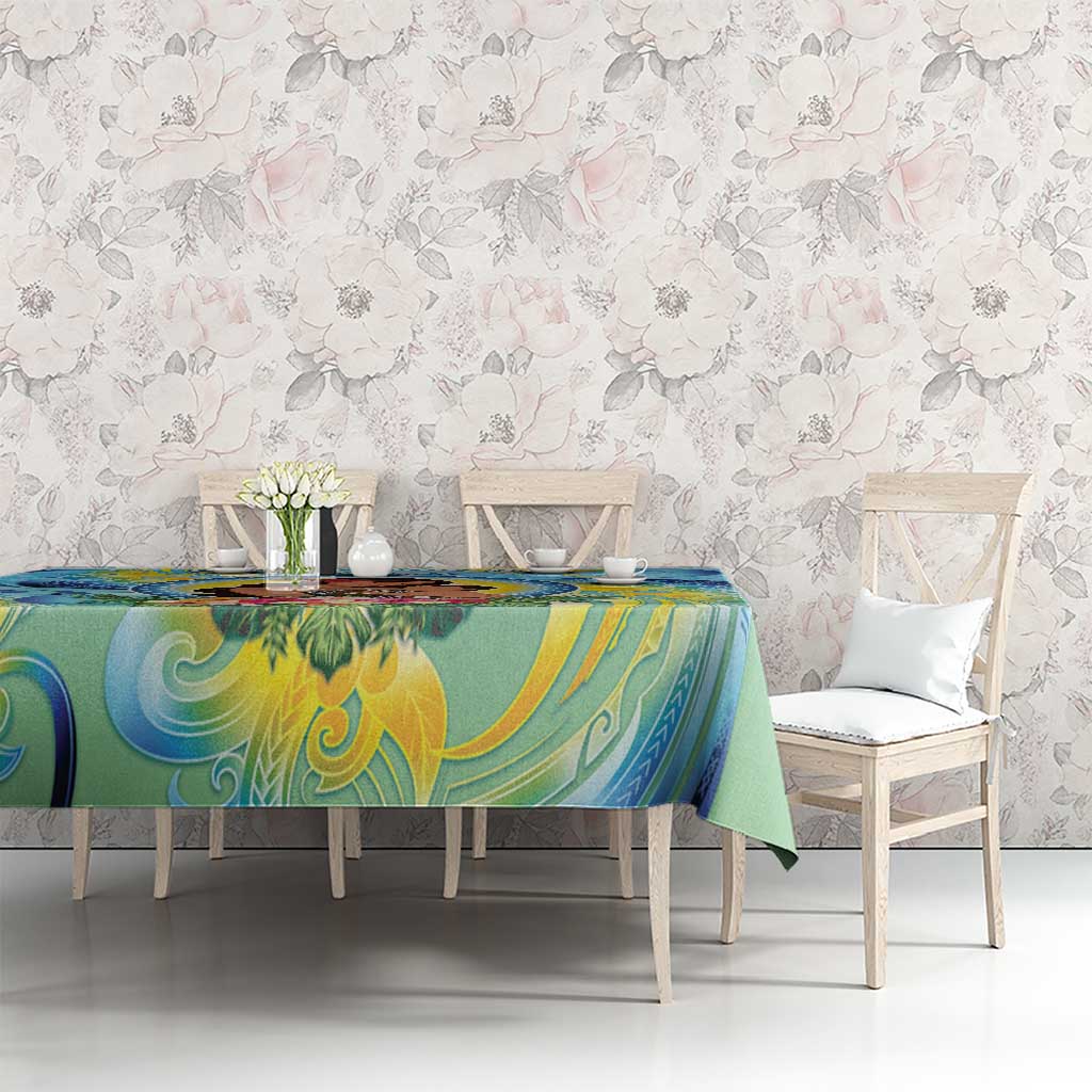 Fiji Mother's Day Tablecloth I Love You Mom DT04 - Polynesian Pride