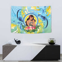 Fiji Mother's Day Tapestry I Love You Mom DT04 - Polynesian Pride