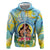 Personalised Fiji Mother's Day Zip Hoodie I Love You Mom