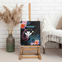 Hawaii Canvas Wall Art Kanaka Maoli With Fish Hook