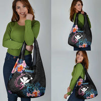 Hawaii Grocery Bag Kanaka Maoli With Fish Hook