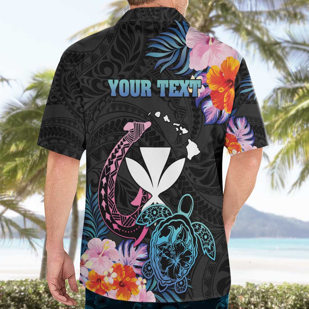 Personalised Hawaii Hawaiian Shirt Kanaka Maoli With Fish Hook