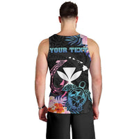 Personalised Hawaii Men Tank Top Kanaka Maoli With Fish Hook