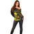 Personalised Hawaii Off Shoulder Sweater Kanaka Maoli With Hammerhead Shark