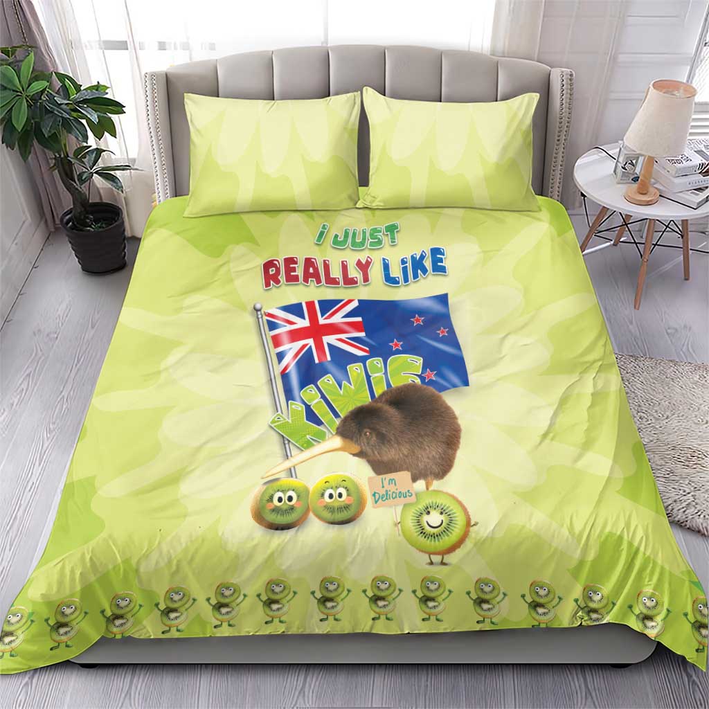 New Zealand Kiwi Bedding Set I Just Really Like Kiwis