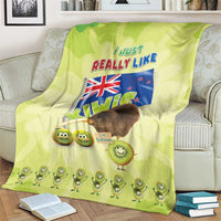 New Zealand Kiwi Blanket I Just Really Like Kiwis