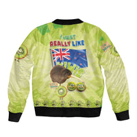 New Zealand Kiwi Bomber Jacket I Just Really Like Kiwis