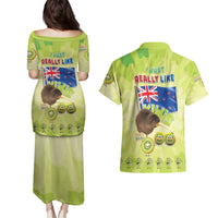 New Zealand Kiwi Couples Matching Puletasi and Hawaiian Shirt I Just Really Like Kiwis DT04 - Polynesian Pride